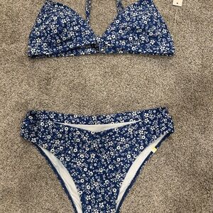 Summersalt Blue Floral Bikini